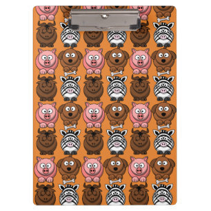 Customize Cute Child Animals Clipboard fro Kids