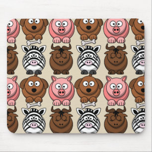 Customize Cute Child Animals Mouse Pad