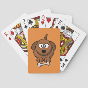 Customize Cute Dog for Kids Playing Cards