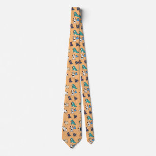 Customize Cute Doggy Design with Name Tie