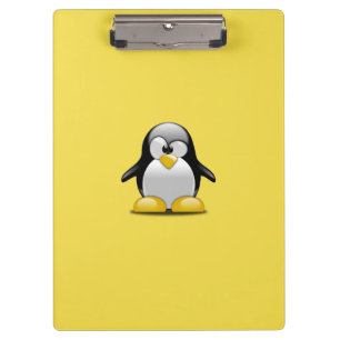 Customize Cute Penguins Clipboard