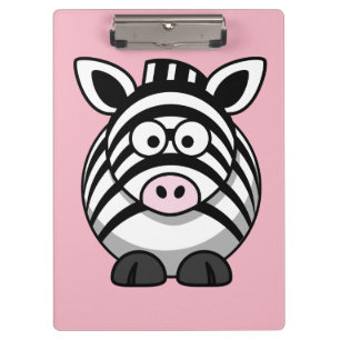 Customize Cute Zebra Clipboard
