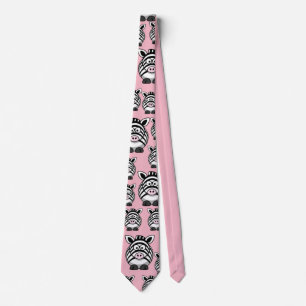 Customize Cute Zebra Party Tie