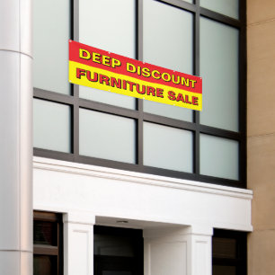 Customize Deep Discount Furniture Sale Banner