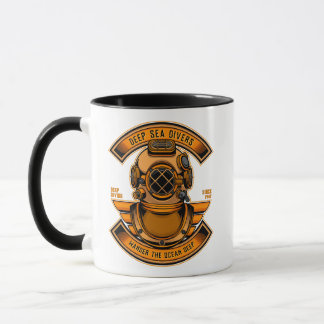 Customize Deep Sea Divers Diving Helmet Gear Sport Mug