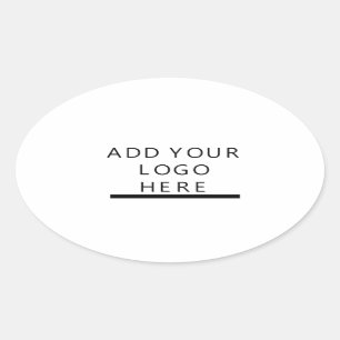 Customize - Design - Add your logo Oval Sticker