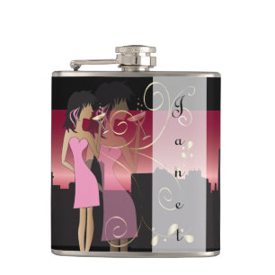 Customize Diva Girls Night Out Hip Flask