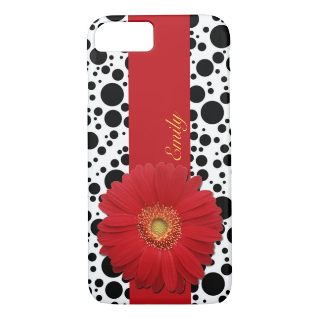 Customize Dots colours and name Case-Mate iPhone Case (Back)