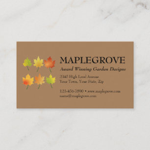 Customize Double-Sided Business Card with Logo
