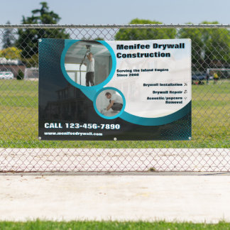 Customize Drywall Installation Contractor Business Banner