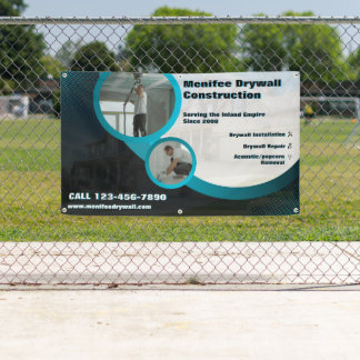 Customize Drywall Installation Contractor Business Banner