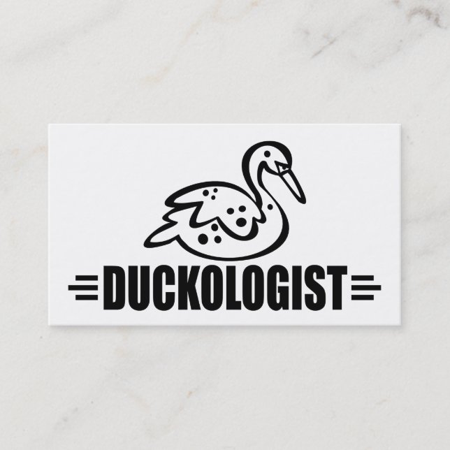 Customize Duck Business Card (Front)