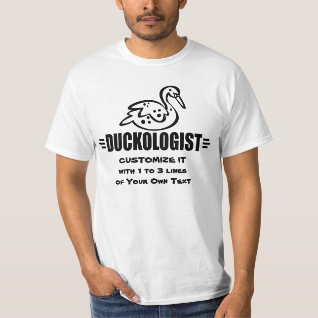 Customize Duck T-Shirt (Front)