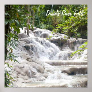 Customize Dunn’s River Falls photo Poster