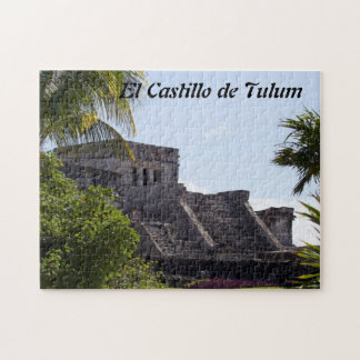 Customize El Castillo de Tulum - Mayan ruins Jigsaw Puzzle