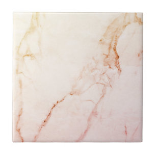 Customize Elegant Rose Gold Marble Tile