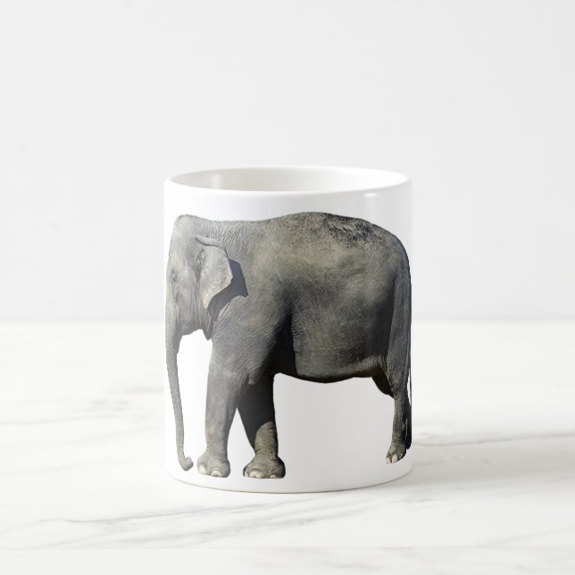 Customize Elephant Coffee Mug (Center)