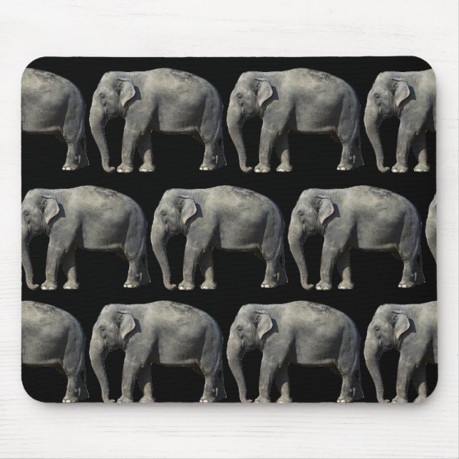 Customize Elephant Mouse Pad (Front)