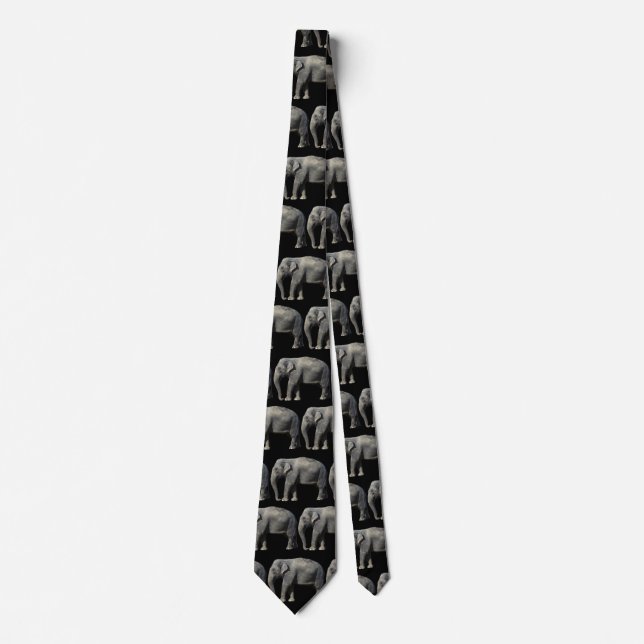 Customize Elephant Party Tie (Front)