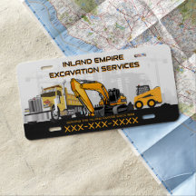 Customize Excavation General Contractor Front Ad