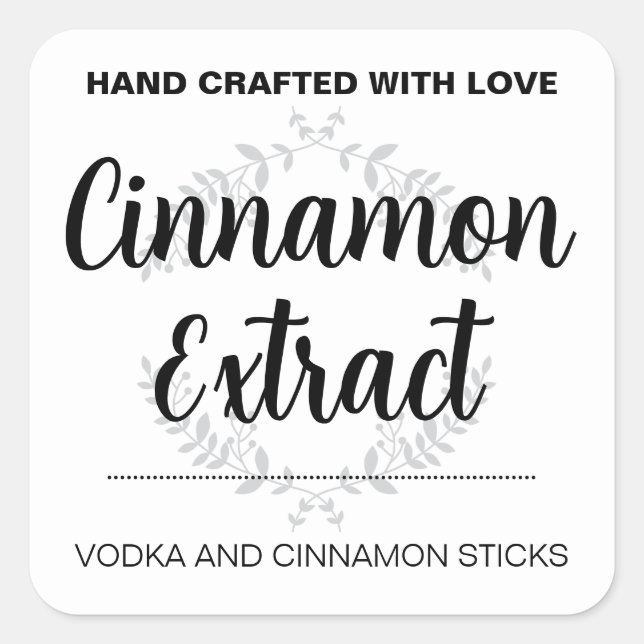 Customize Extract label VE022_05sq (Front)