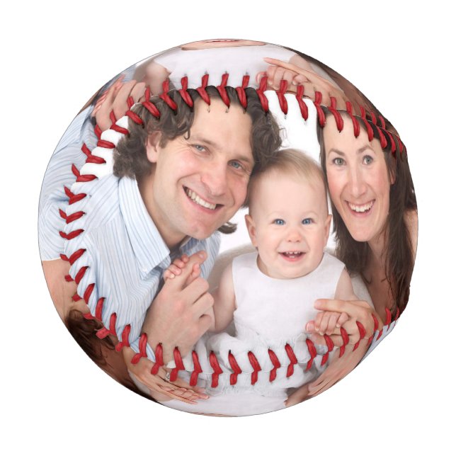 Customize family photo baseball (Front Left)