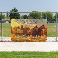 Customize Farm Fall Harvest Horse Drawn Wagon Ride
