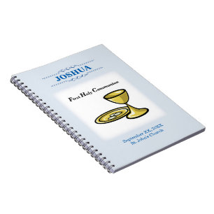 Customize, First Communion Body and Blood Notebook