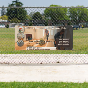 Customize Flooring Installation Contractor Promo Banner