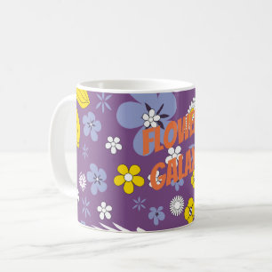 Customize Flower Galaxy Coffee Mug