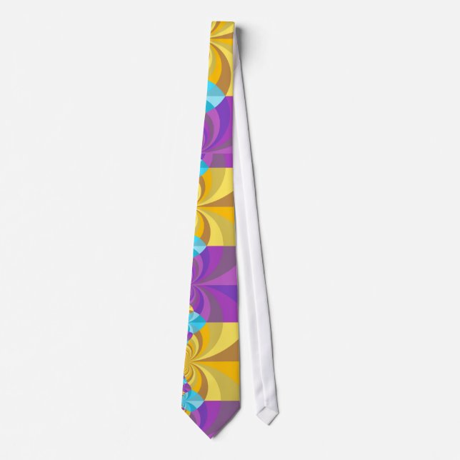 Customize Funky Colours Tie (Front)