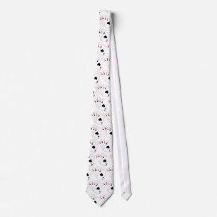 Customize Gambler Tie Necktie - Aces
