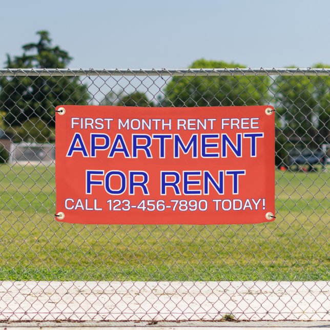 Customize Generic Apartment For Rent Lease   Banner (Insitu)