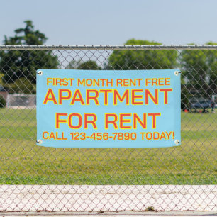 Customize Generic Apartment For Rent Lease Banner