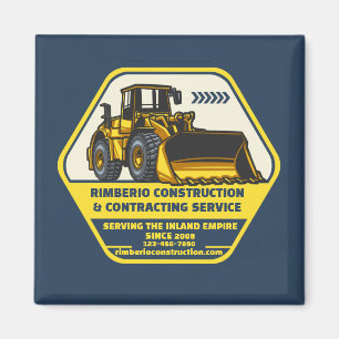 Customize Generic Construction Contracting Busines Magnet