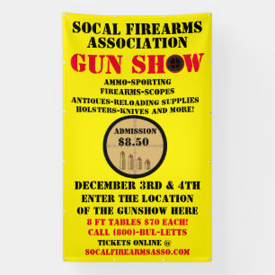 Customize Generic Gun Show Event Detailed Banner