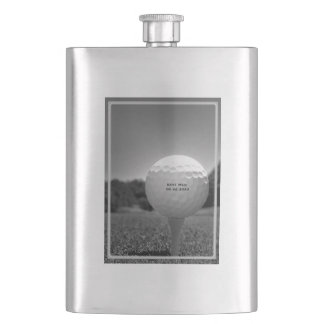 Customize Golf Theme Classic Flask