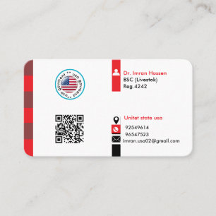 Customize govment business card