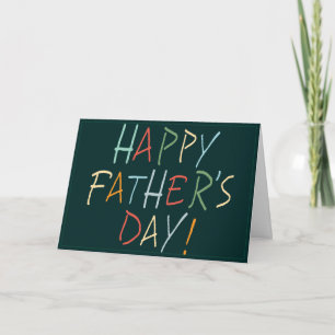Customize Happy Father's Day Card 