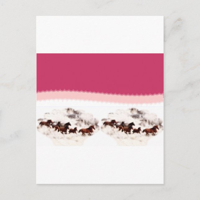 Customize Horse Birthday Invitations and Cards (Front)