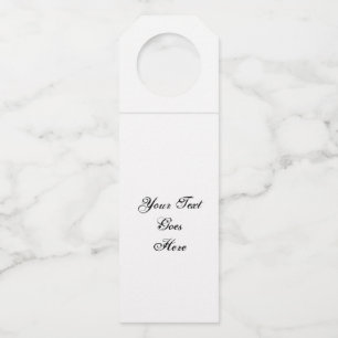 Customize It! Bottle Tag
