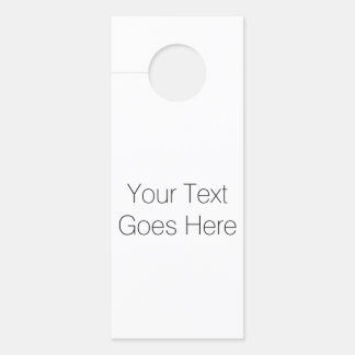 Customize It! Door Hanger