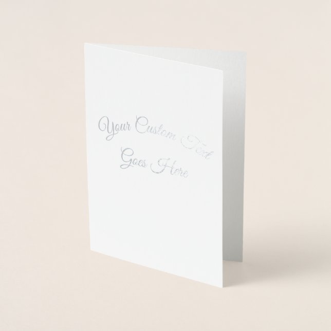 Customize It! Foil Card (Front)