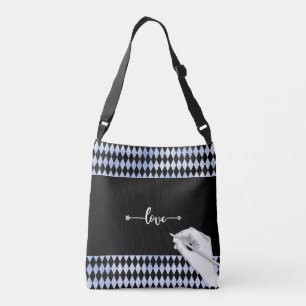 Customize It "Love To Write"  Crossbody Bag