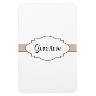 Customize It! Nameplate Magnet