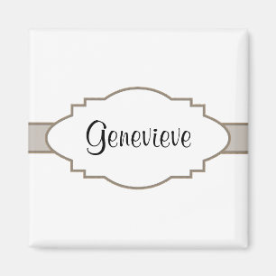 Customize It! Nameplate Magnet