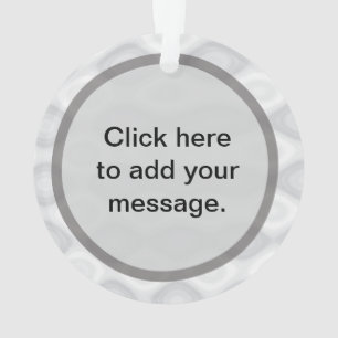 Customize It! Ornament