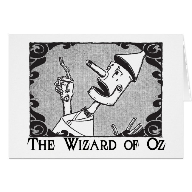 Customize It!  The Tin Man (Front Horizontal)