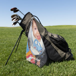 Customize it with Your photo and text Golf Towel