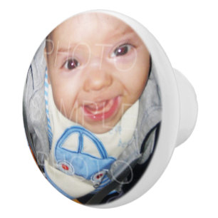 Customize it with Your photo Ceramic Knob